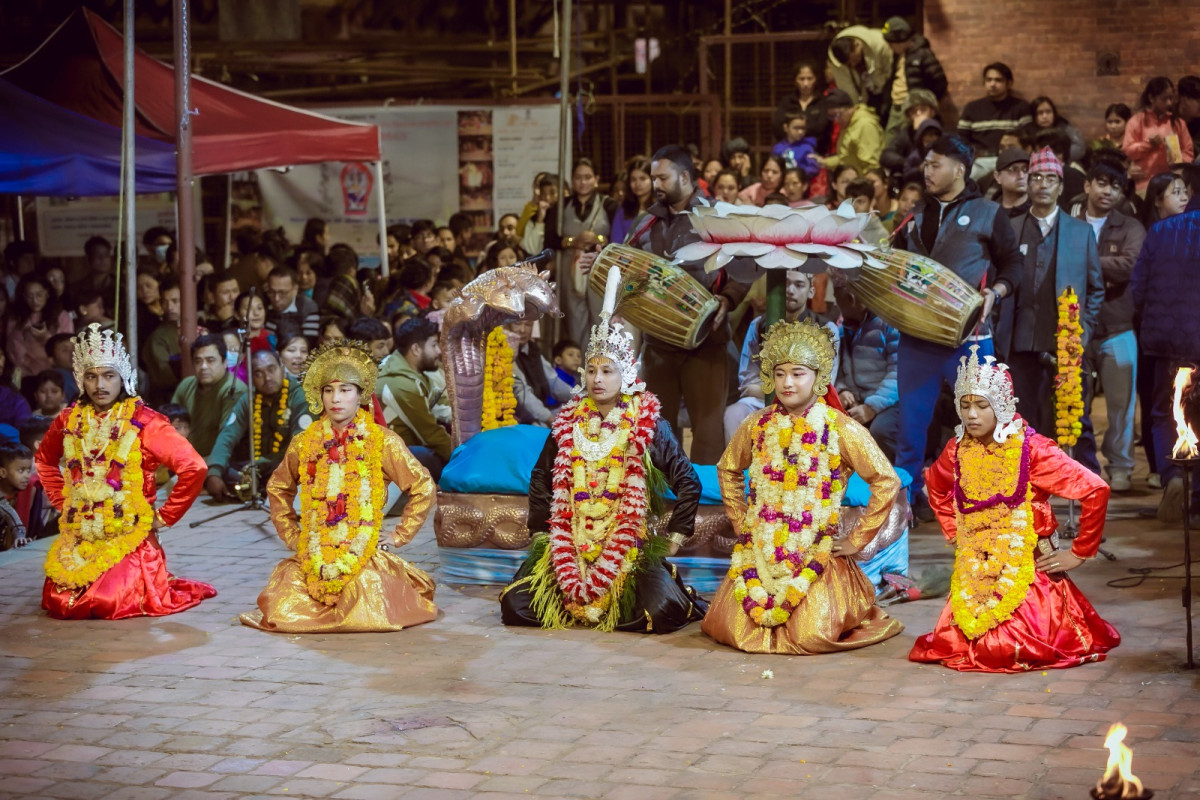 ३८५ वर्ष पुरानो ‘कार्तिक नाच’ सम्पन्न (तस्बिरहरू) 