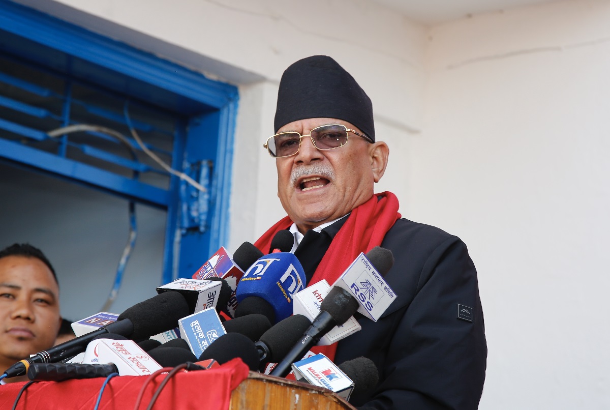 कम्युनिष्ट एकता एमालेसहितको बृहत् एकतामा पुग्ने अध्यक्ष दाहालको विश्वास