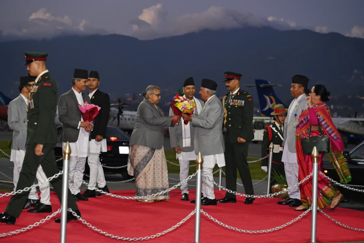 राष्ट्रपति पौडेल स्वदेश फिर्ता (तस्बिरहरु)