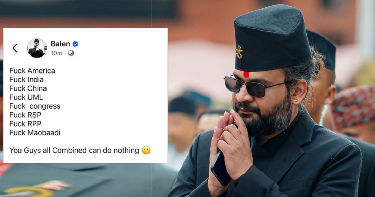 ‘बालेनलाई मनोसामाजिक परामर्शको खाँचो देखियो’
