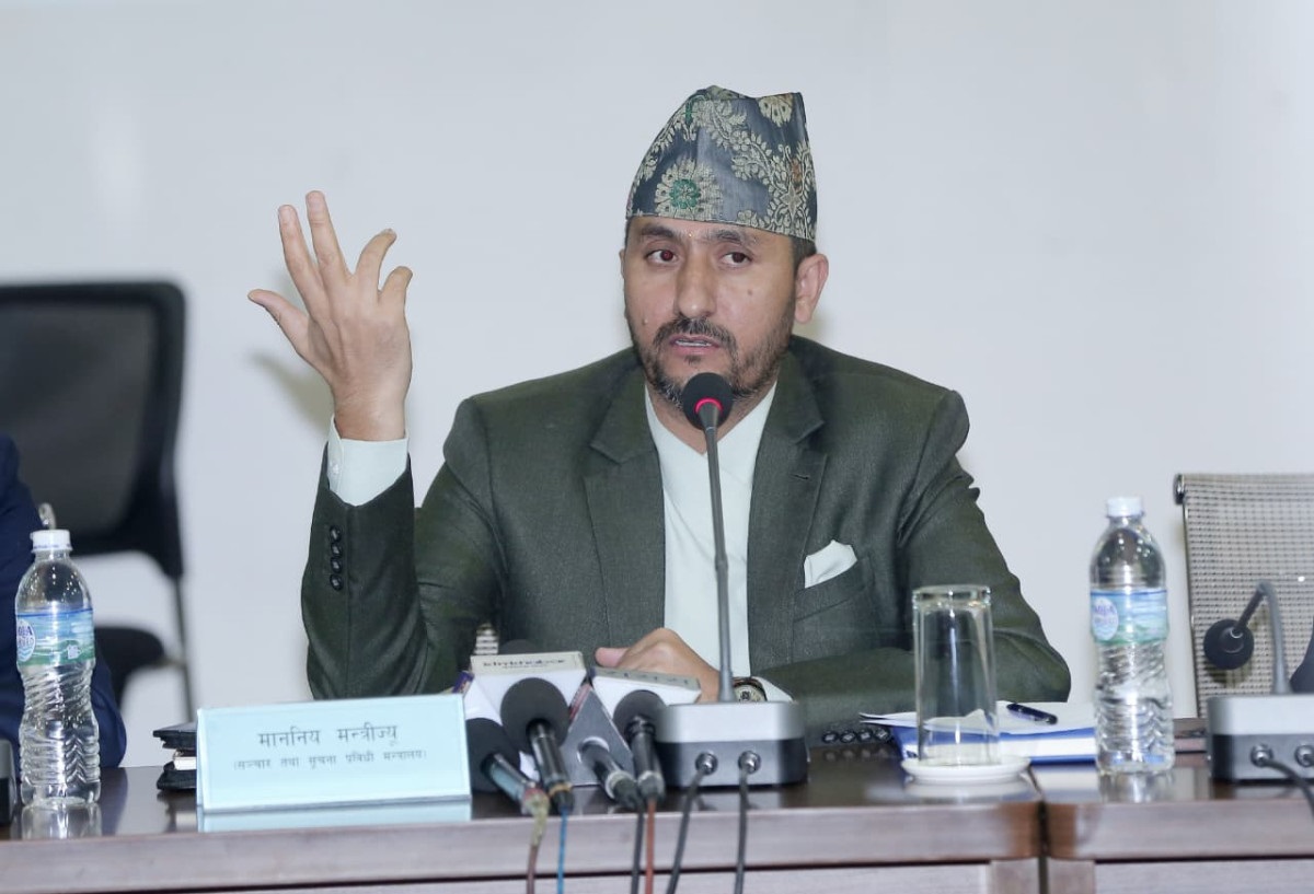 देशभरको सञ्चार सेवा र इन्टरनेट गुणस्तर सुधार्न नेपाल टेलिकमलाई सञ्चारमन्त्रीको निर्देशन