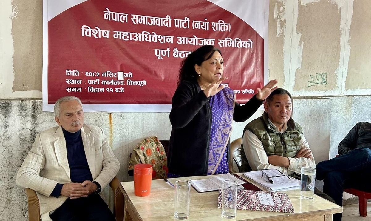 पार्टी एकताका विषयमा छलफल गर्न नेसपा बैठक