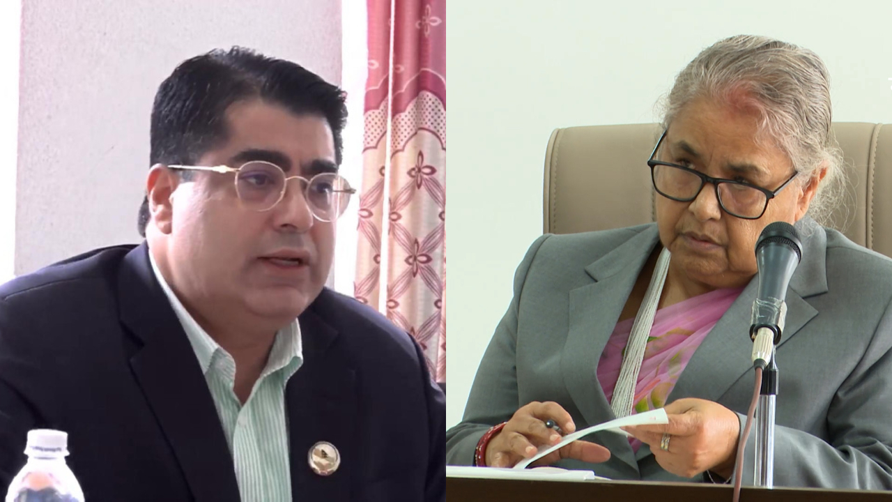 प्रधानमन्त्री र एकनाथ ढकालबीच भेटवार्ता