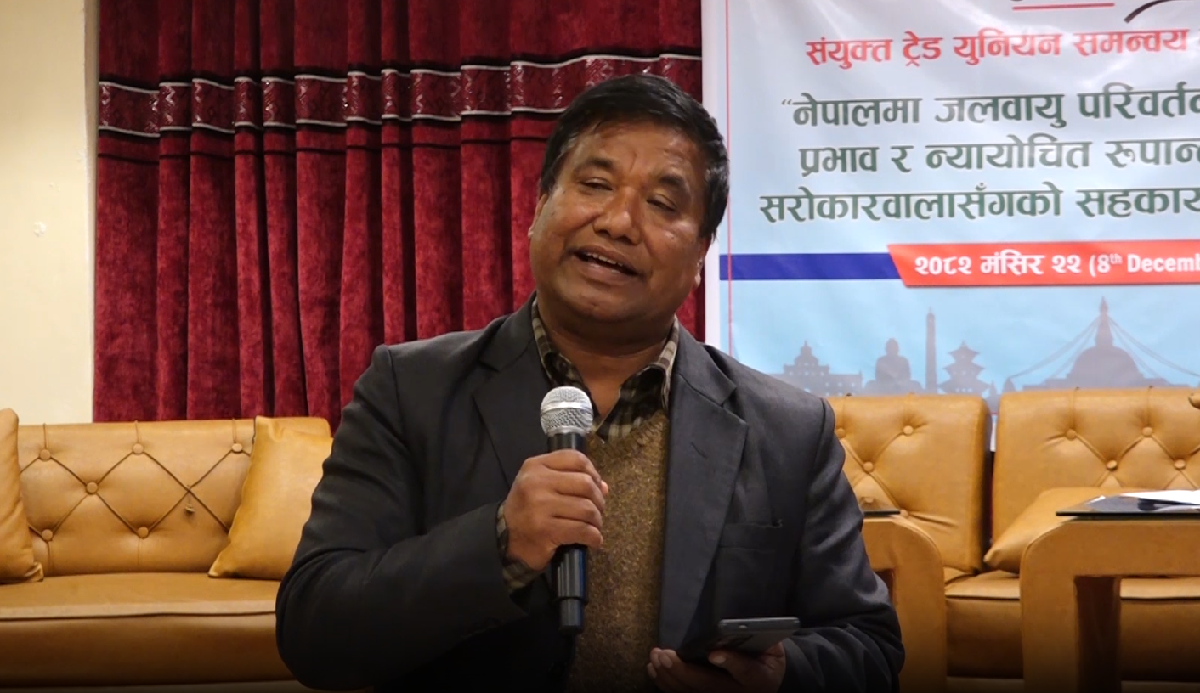 इन्धनबाट चल्ने गाडीहरू विस्थापन हुँदा सयौँ मजदुरहरू पलायन हुने स्थिति आयो: अध्यक्ष श्रेष्ठ