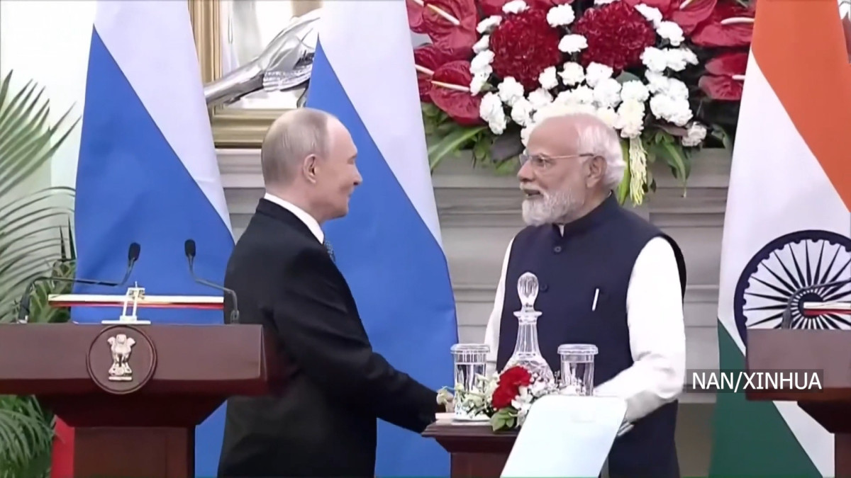 भारत र रुसबीच स्वास्थ्य र खाद्य सुरक्षा, समुन्द्री क्षेत्रको सम्झौतामा हस्ताक्षर