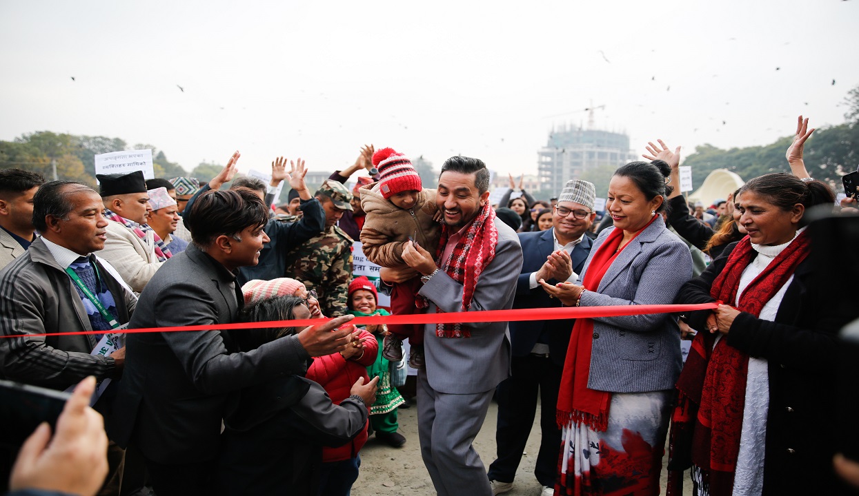अपाङ्गता भएका व्यक्तिको अधिकार र सम्मानलाई सुनिश्चित गर्न सरकार प्रतिबद्धः सञ्चारमन्त्री खरेल