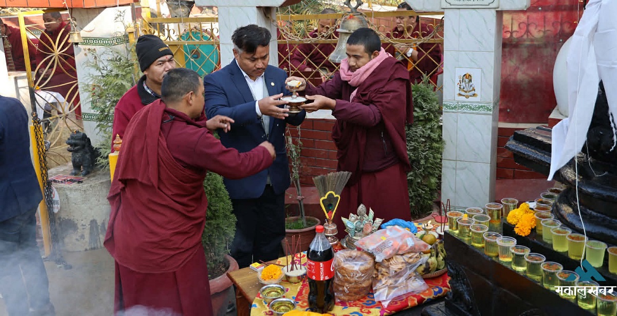 जलाहरी चैत्यको ह्राब्ने पूजा तथा ऐतिहासिक कुवा पुननिर्माण