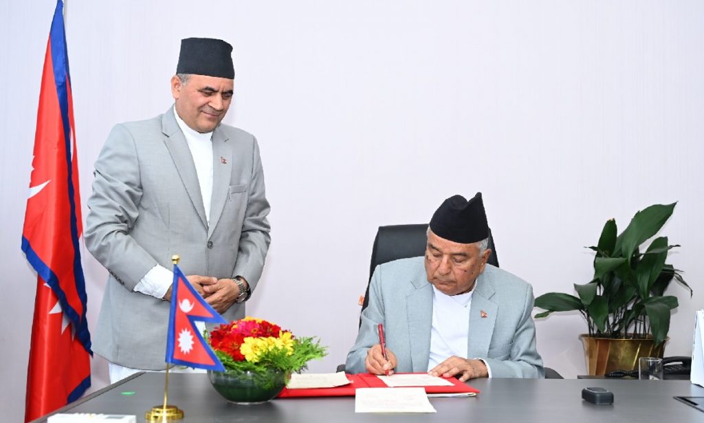 राष्ट्रपतिले गरे चार विधेयक प्रमाणीकरण