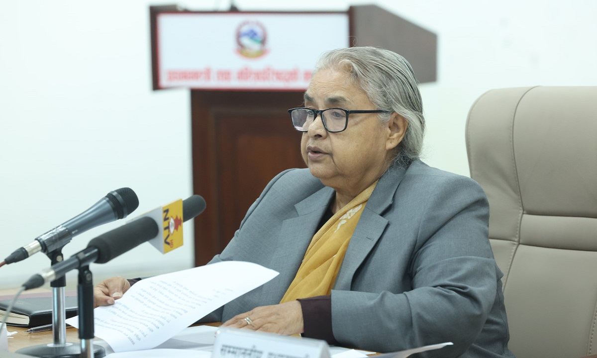 यो चुनावी सरकार मात्र होइन, कसैको धम्कीबाट डराउँदैनौँ: प्रधानमन्त्री कार्की
