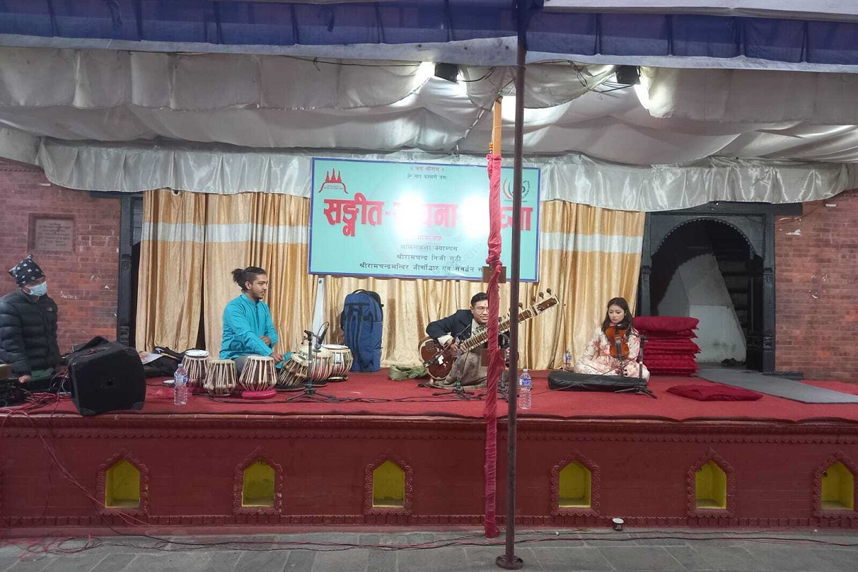 भजन संस्कृति प्रवर्धन गर्दै ललितकला क्याम्पस