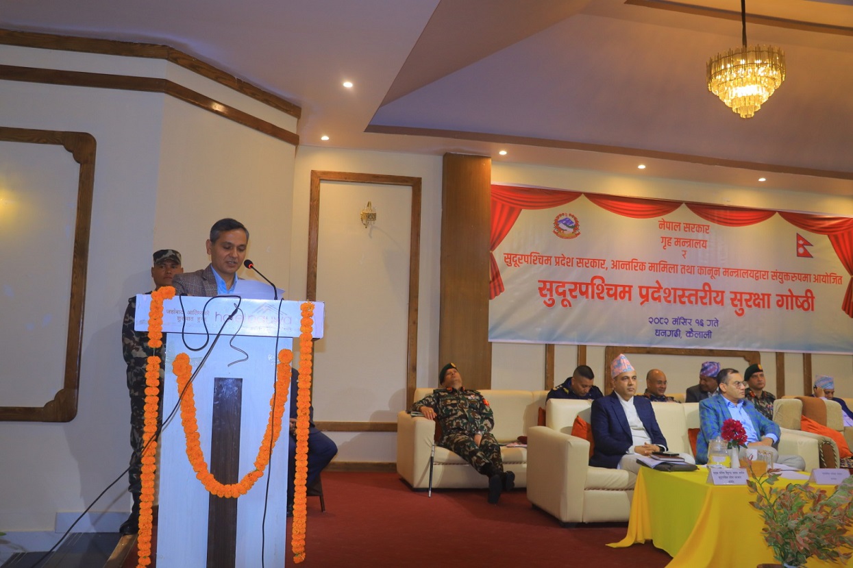 निर्वाचन बिथोलिन दिँदैनौँ : गृहमन्त्री अर्याल