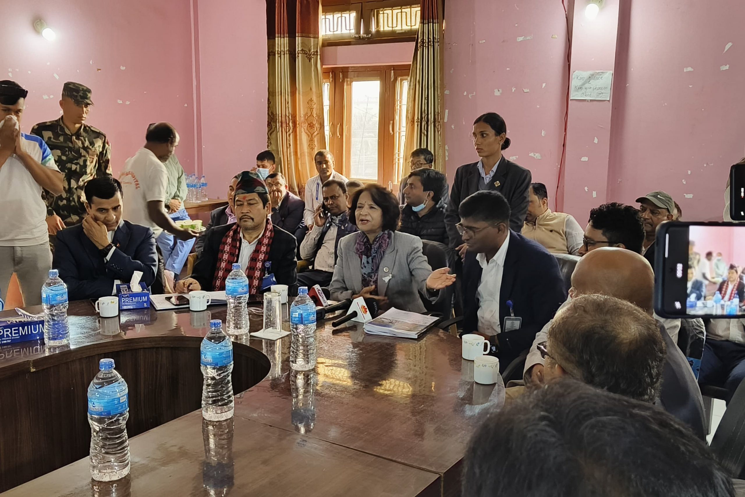 नारायणी अस्पतालको भवन निर्माण सङ्घीय सरकारको प्राथमिकतामा छ : स्वास्थ्य मन्त्री गौतम