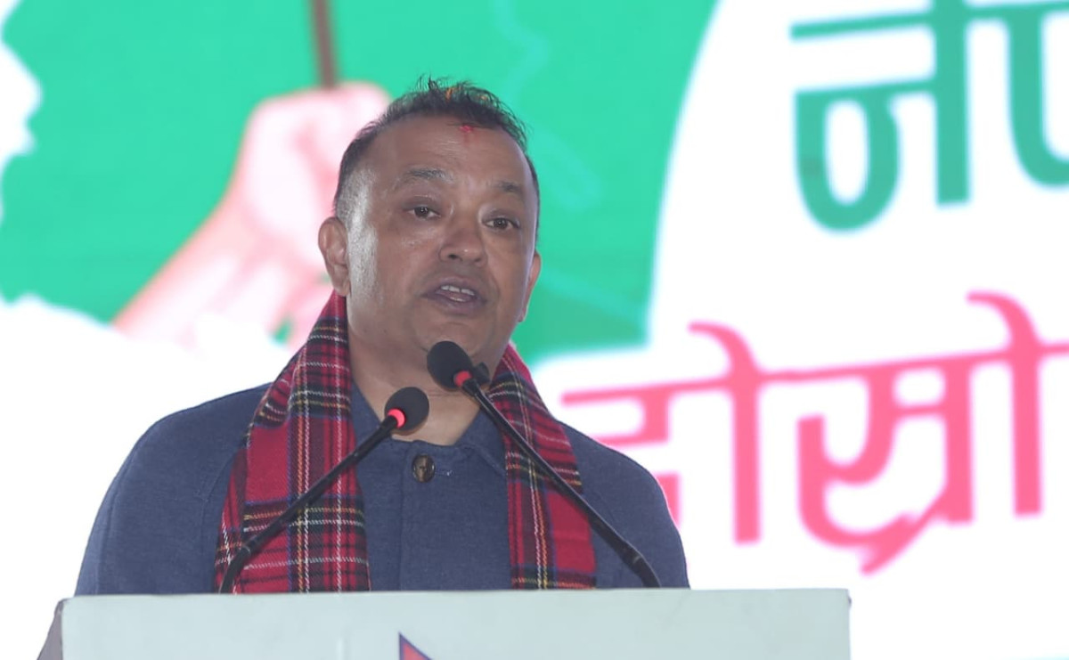तोकिएको मितिमा निर्वाचन सम्पन्न गर्नका लागि काँग्रेसले सशक्त भूमिका खेल्छ: गगन थापा