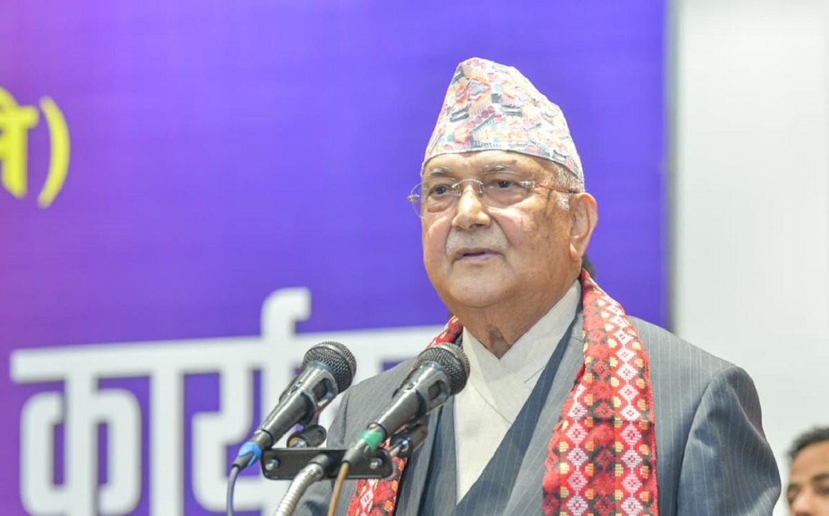 काँग्रेस विभाजन भएकोमा हामी चिन्तित छौँ: ओली