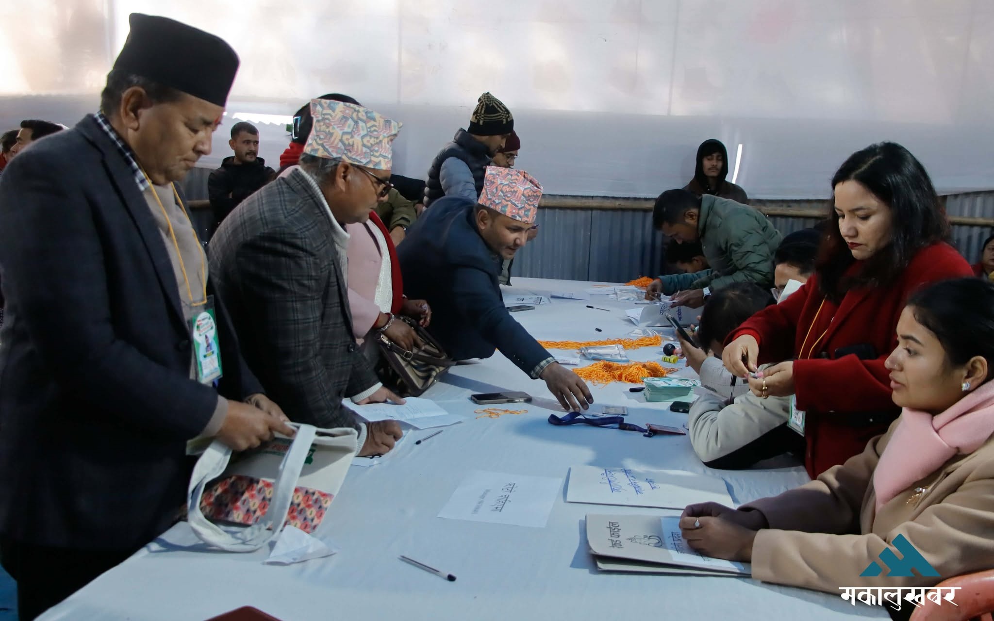 विशेष महाधिवेशन : दिउँसोसम्म एक हजार तीन सय २७ सहभागीद्वारा नाम दर्ता
