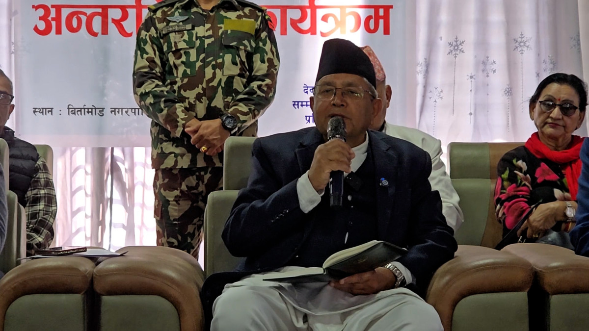 सभामुख घिमिरेद्वारा झापा–२ मा पाँच अर्ब रुपैयाँको बजेट भित्र्याएको दाबी