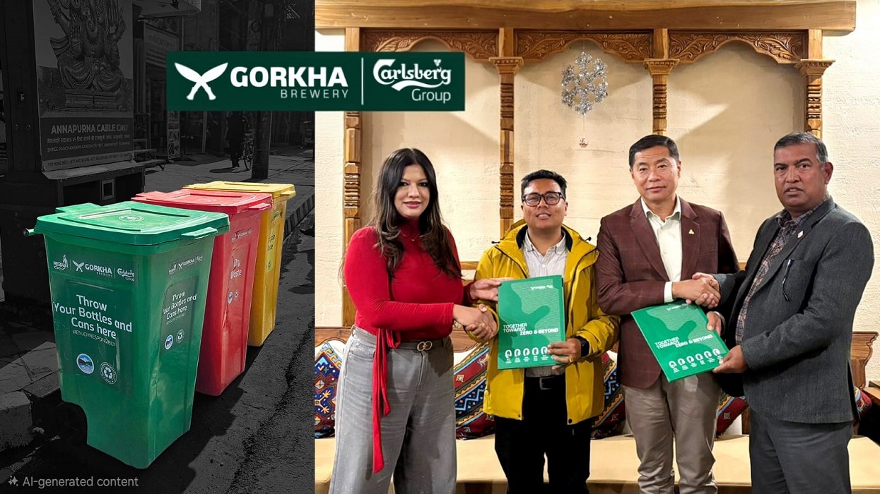 पोखरा स्ट्रिट फेस्टिभलमा गोर्खा ब्रुअरीको स्वच्छ वातावरण अभियान
