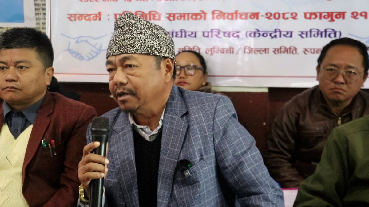 देशलाई पात्र होइन, एजेण्डा चाहिएको छ : केशवबहादुर थापा