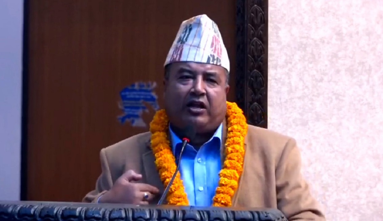 ओलीमाथि व्यक्ति हत्याको आरोप लगाउने प्रपञ्च गरिँदै छ : महेश बस्नेत