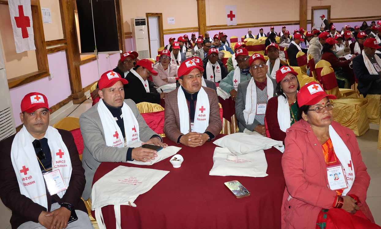 नेपाल रेडक्रस सोसाइटीको वार्षिक साधारणसभाद्वारा संशोधित मस्यौदा विधान पारित