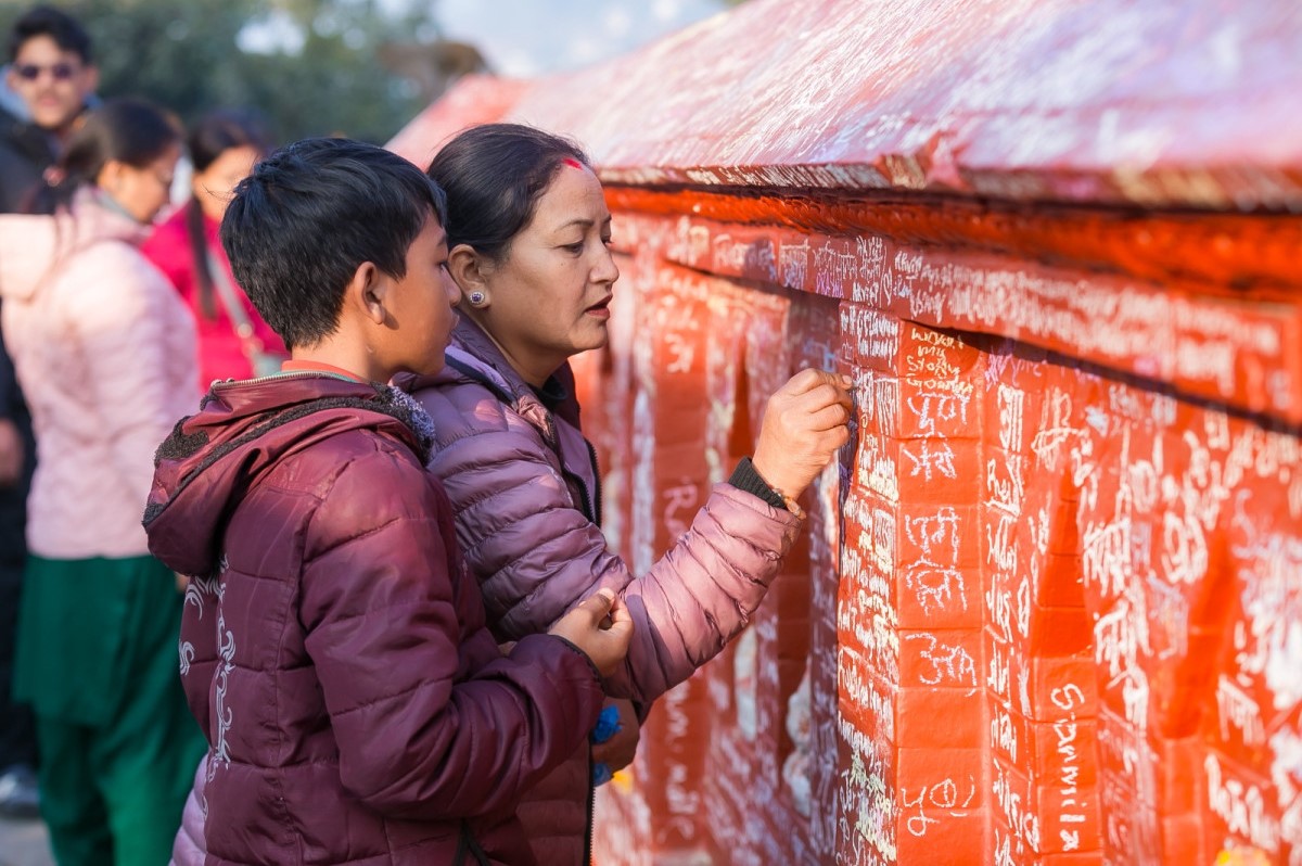 सरस्वती पूजाको रौनक (तस्बिरहरू)