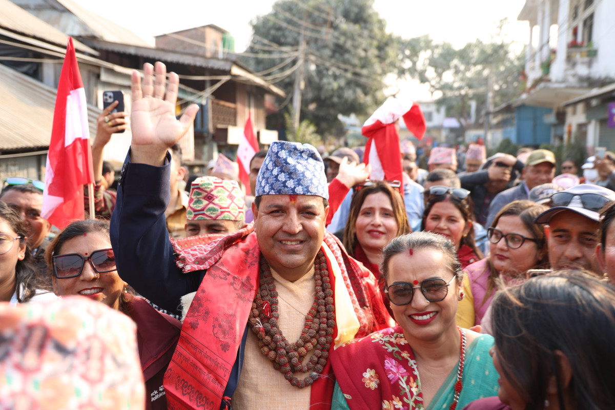 सुनिल शर्माद्वारा मोरङ-३ बाट प्रतिनिधिसभा उम्मेदवारी मनोनयन दर्ता
