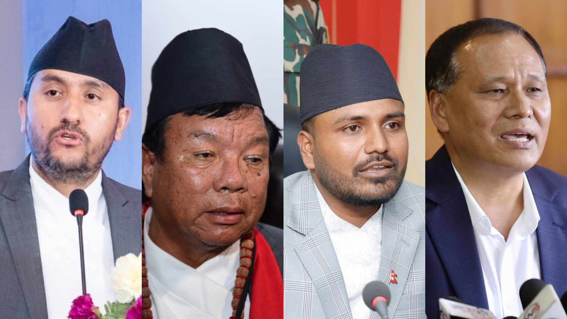 अन्तरिम सरकारका ४ मन्त्री चुनावी मैदानमा