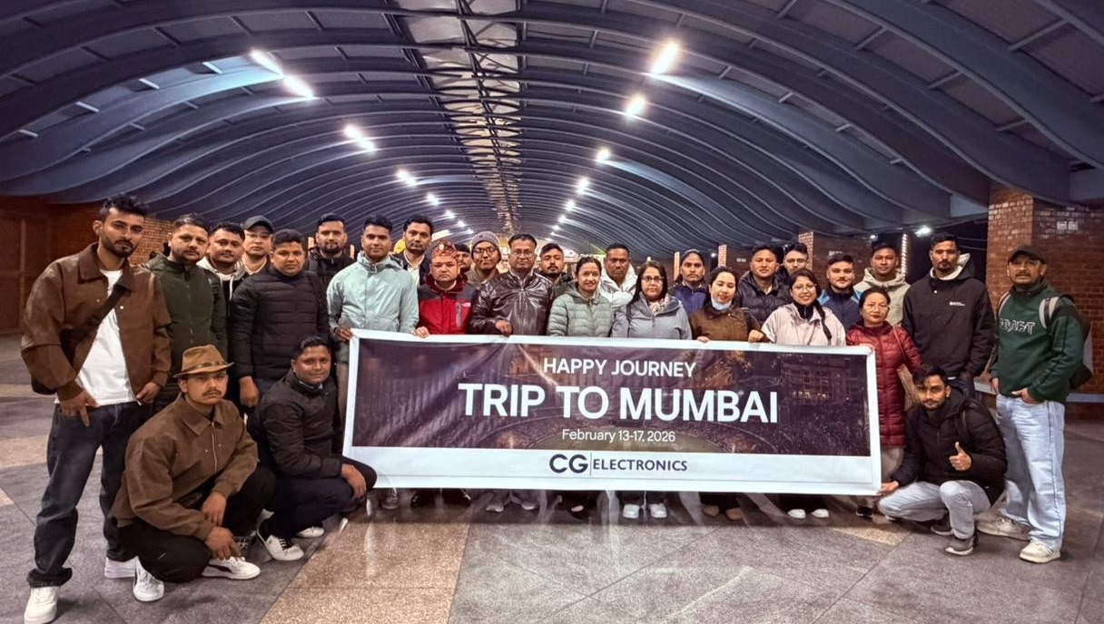 सिजी इलेक्ट्रोनिक्सका ४० भाग्यशाली विजेताहरू ‘नेपाल र वेस्ट इन्डिज’ को खेल हेर्न मुम्बई प्रस्थान
