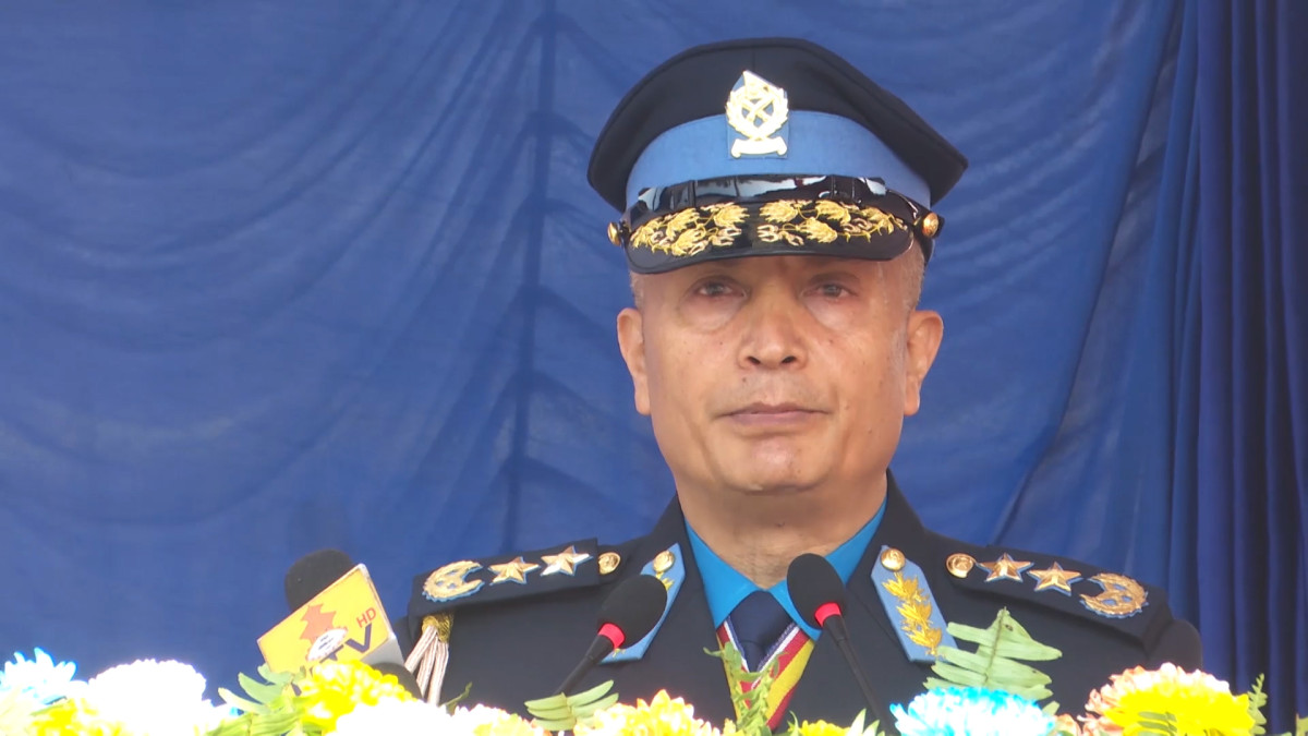 नेपाल प्रहरी धुलो टकटक्याउँदै उठेर नागरिकको सेवामा समर्पित छ: प्रहरी महानिरीक्षक कार्की
