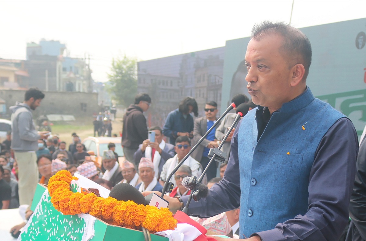 सबैलाई मिलाएर अगाडि जाने तागत काँग्रेसमा मात्र छ: गगन थापा