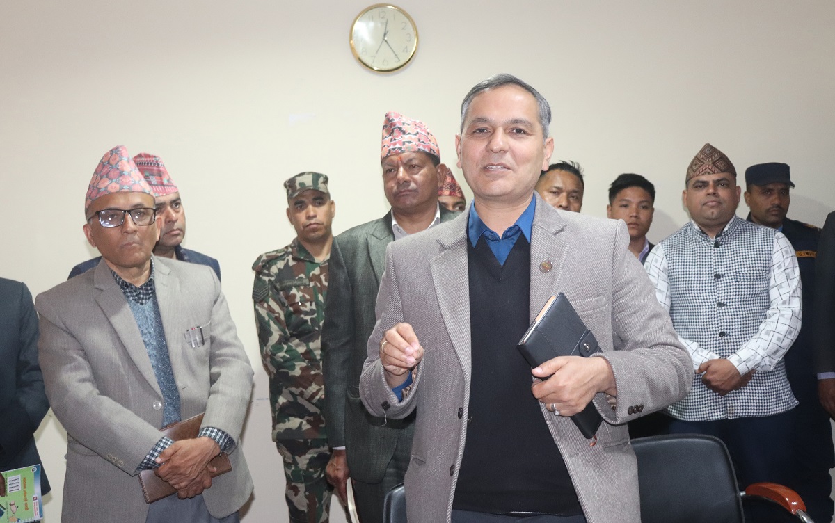 निर्वाचनका निम्ति सुदृढ सुरक्षा व्यवस्था गरेका छौँः गृहमन्त्री
