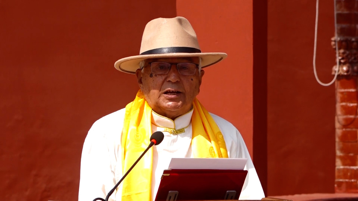 नेपाल र नेपालीको प्रतिष्ठा बढाउन शेर्पा समुदायको योगदान महत्त्वपूर्ण: राष्ट्रपति पौडेल