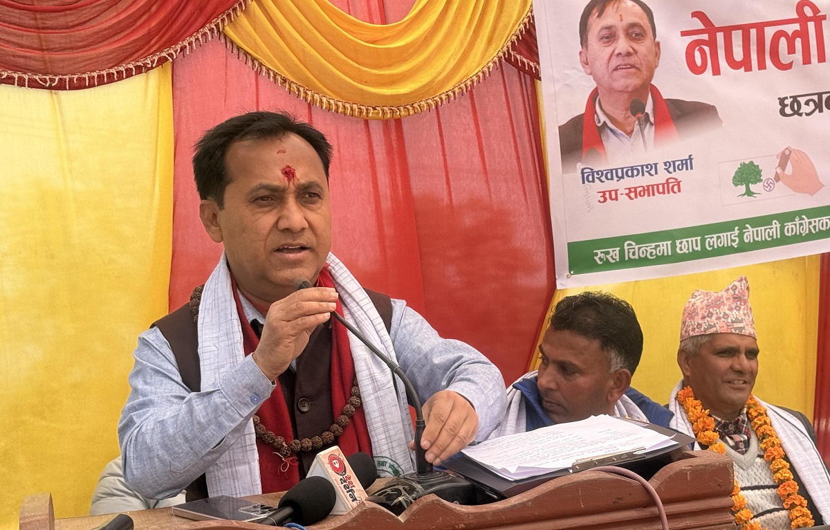 शीर्ष नेताकै सम्पत्ति छानबिन गरेर सुशासन सुरु गर्छौँ: शर्मा