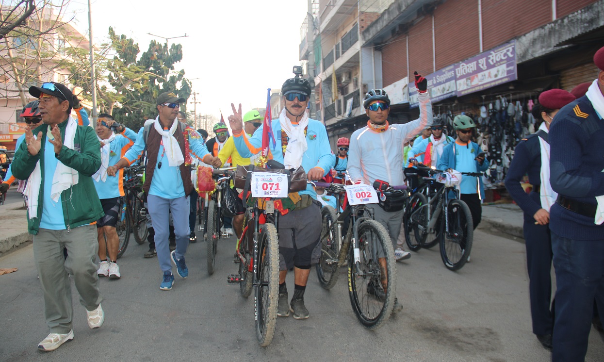 नेपालगञ्जमा आजदेखि ‘टुर द ठाकुरद्वारा’ साइकल महोत्सव