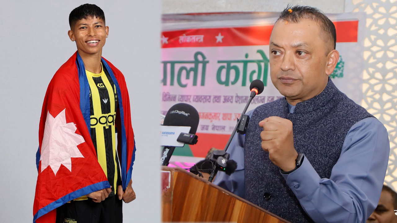 कप्तान भण्डारीलाई कांग्रेसले गर्यो पाँच लाख आर्थिक सहयोग