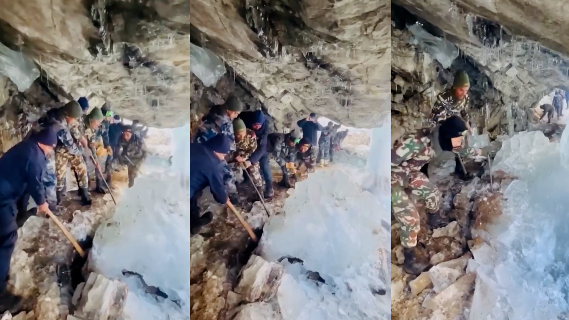 हिउँ पन्छाएर नार्पाभूमि जाने बाटो खुलाइयो