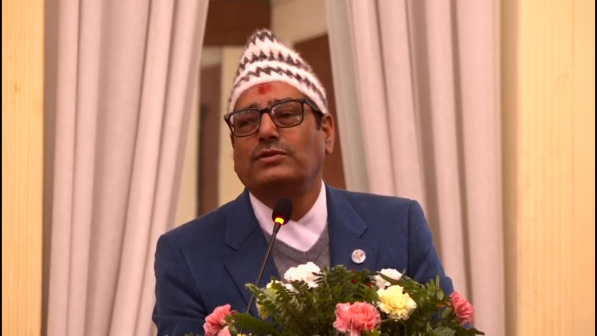 प्राकृतिक स्रोतसाधनको बाँडफाँडमा तीन तहका सरकारबीच सहकार्य आवश्यक : माधवप्रसाद चौलागाईं