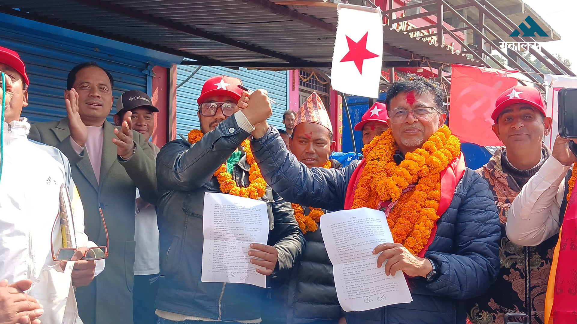 धादिङ– १ मा निरन्जन संजेलद्वारा उम्मेदवारी फिर्ता, राजेन्द्र पाण्डेलाई समर्थन
