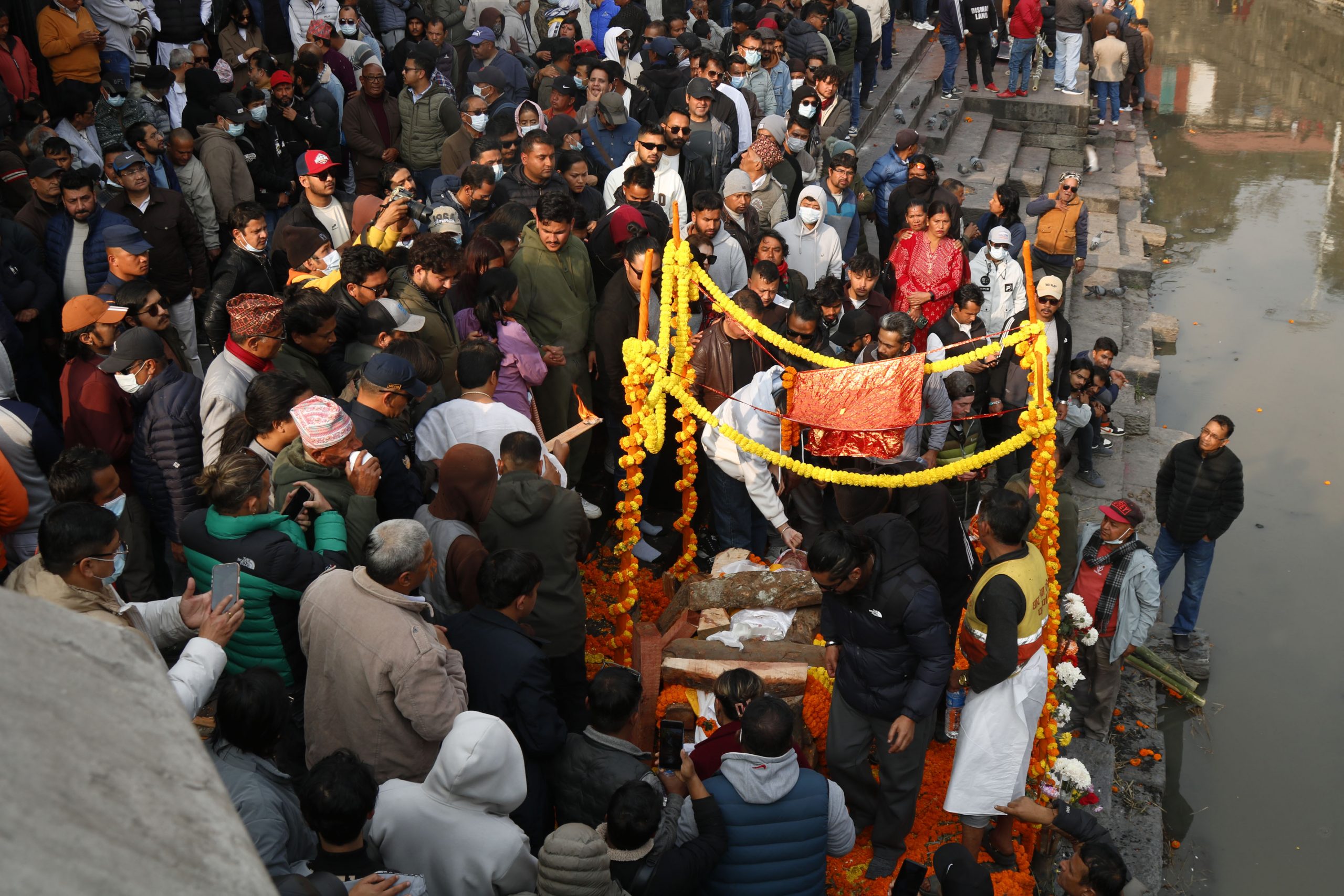 वरिष्ठ कलाकार थापाको अन्त्येष्टि