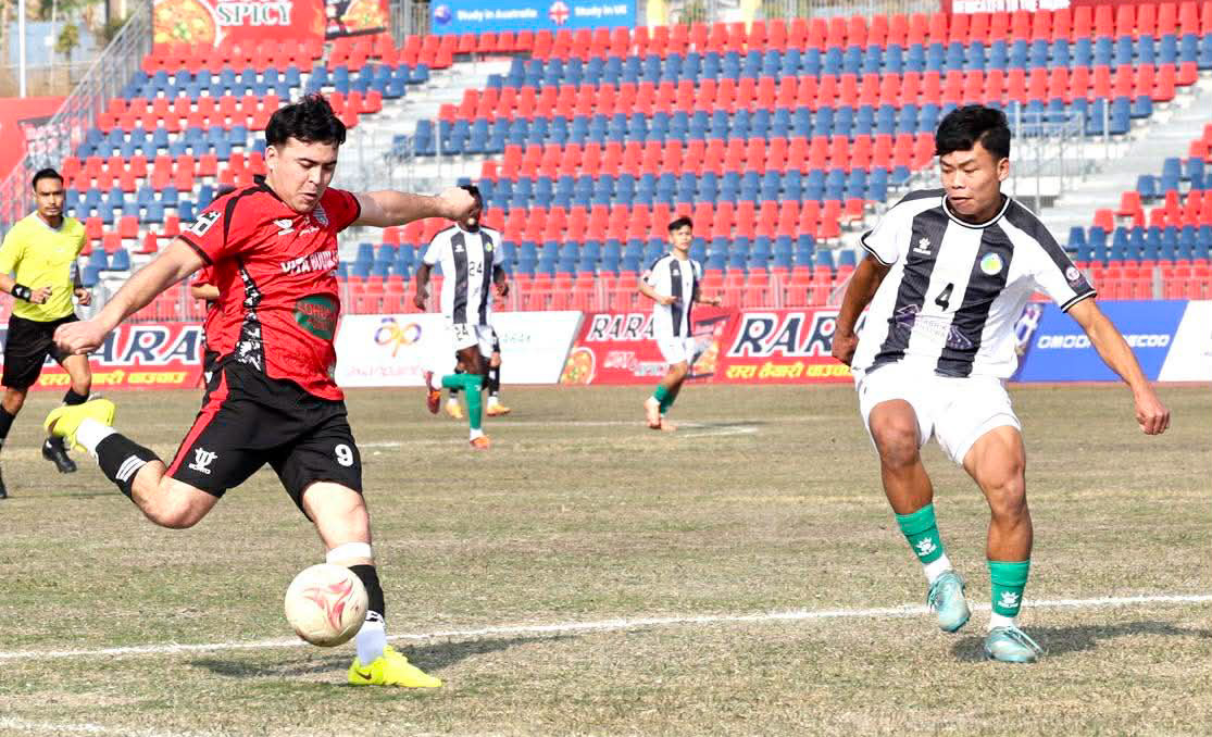 उज्वेकिस्तानको आभा फुटबल क्लब आहा रारा पोखरा गोल्डकपको सेमिफाइनलमा