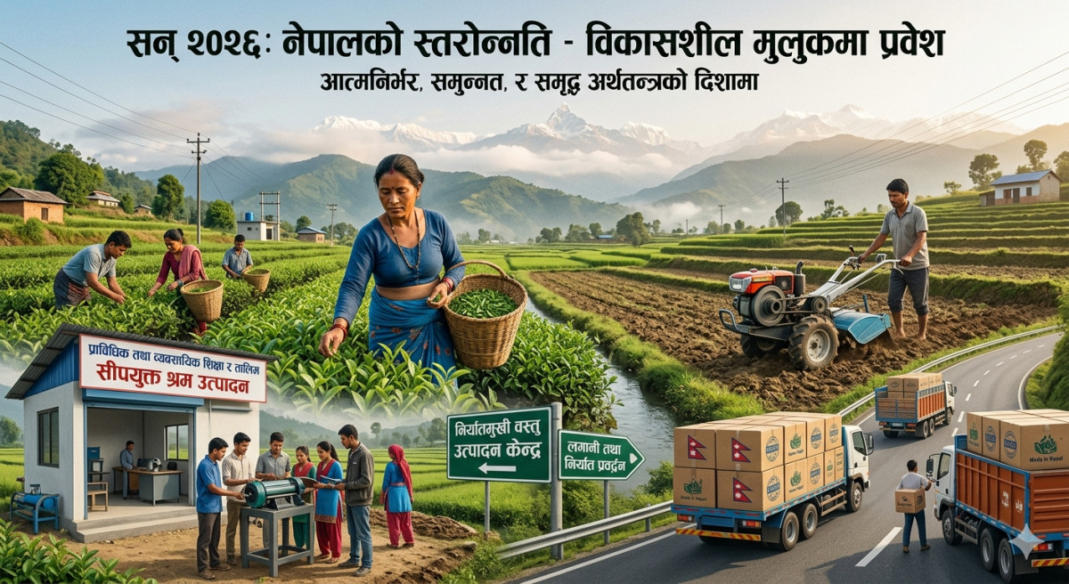 अतिकम विकसित मुलुकबाट नेपाल स्तरोन्नति: १६ औँ योजनापत्रको कार्ययोजनामा समावेश