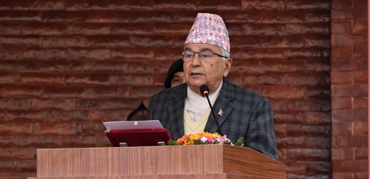 राष्ट्रपति पौडेलद्वारा भूकम्प स्मृति दिवसमा सन्देश- सुरक्षित निर्माण र सचेतनामा जोड