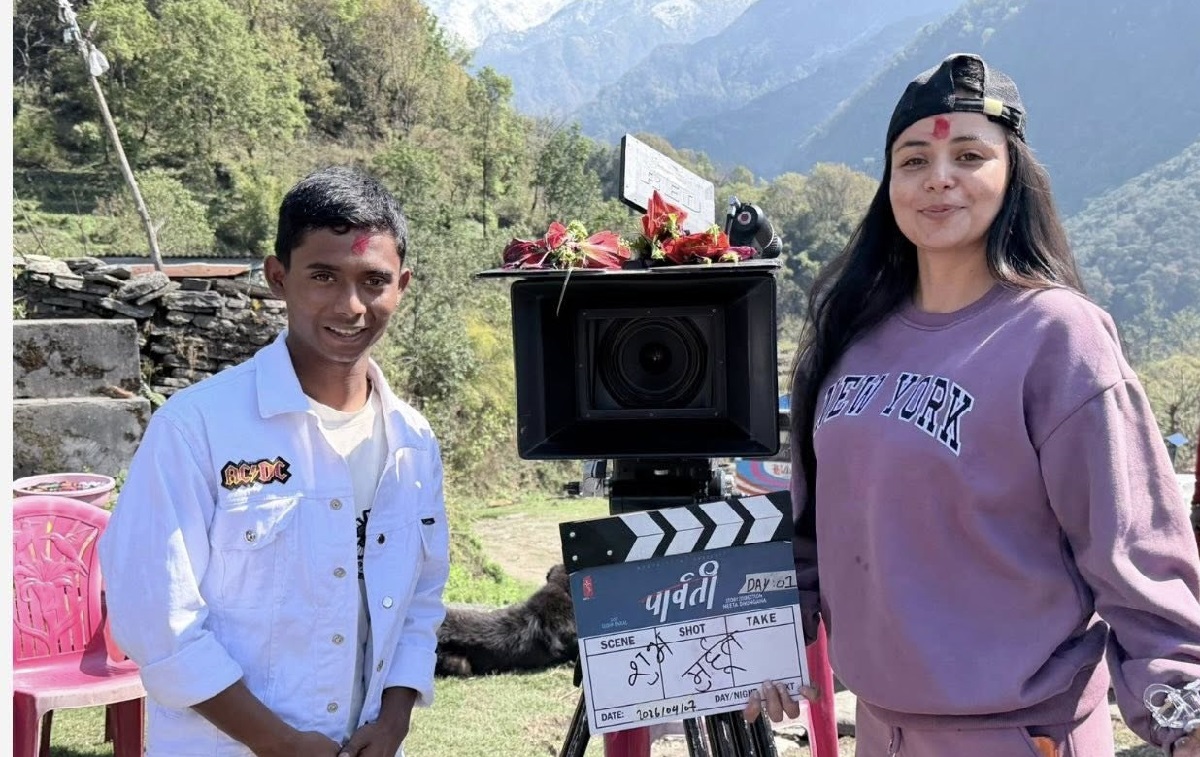 नीता ढुंगानाको निर्देशनमा ‘पार्वती’को छायाङ्कन सुरु, भदौ १२ मा प्रदर्शन