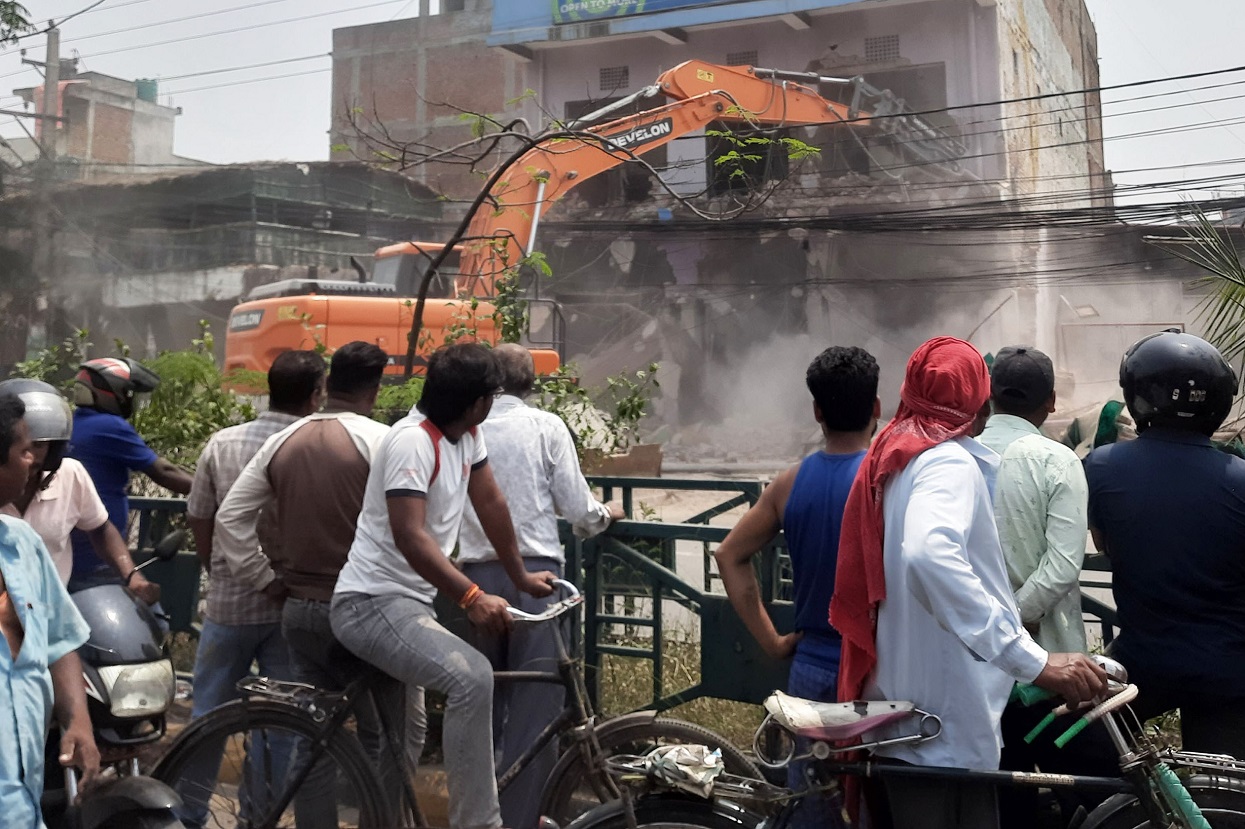 देशभर सञ्चालन गरियो अतिक्रमित संरचना हटाउने अभियान