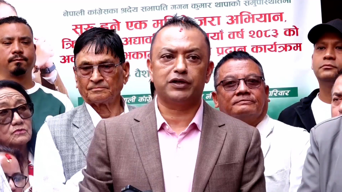 देउवा पक्षलाई गगनको चेतावनी- क्रियाशील सदस्यता अद्यावधिक गर्ने कार्यमा डिस्टर्ब नगरियोस्