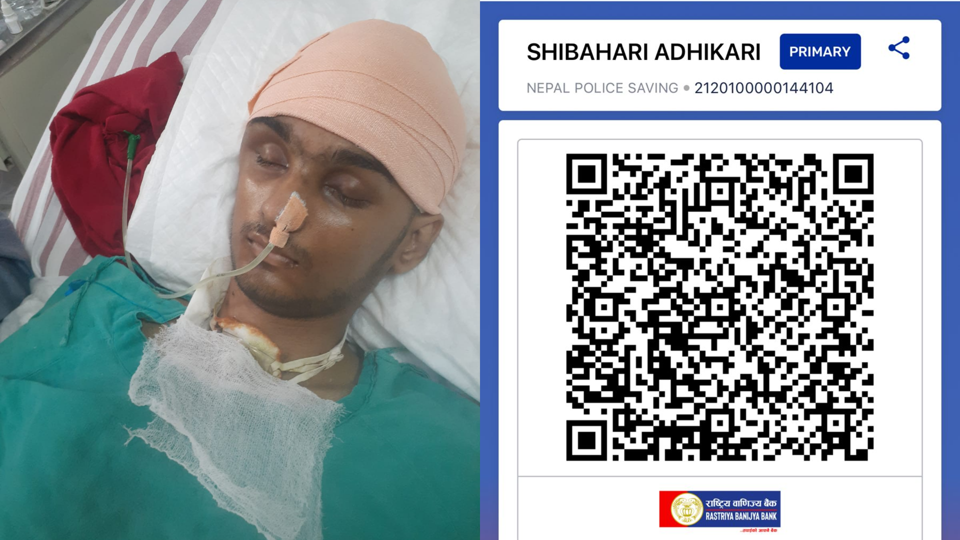 जीवन र मृत्युको दोसाँधमा कृष्णल: उपचारका लागि सहयोगको याचना
