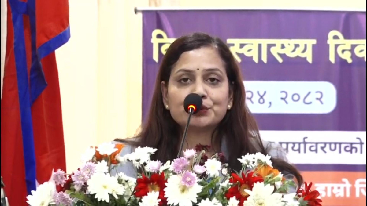पशुपंक्षी र वातावरण स्वस्थ नभई हामी पूर्ण स्वस्थ हुन सक्दैनौँ- स्वास्थ्यमन्त्री मेहता