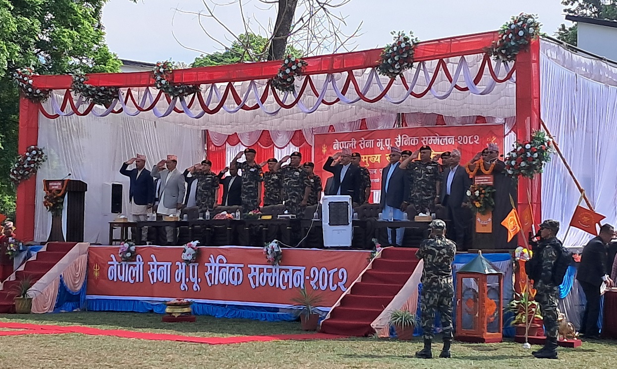 नेपाली सेना सम्मानित संस्थाका रूपमा स्थापित भएको छः प्रधानसेनापति