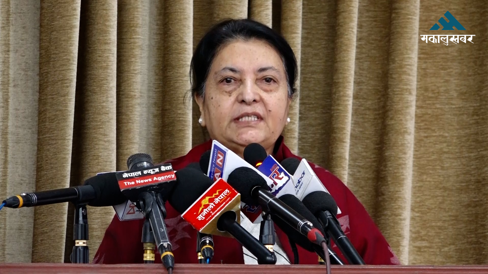 नेपालको कम्युनिष्ट आन्दोलन जबजको मार्गदर्शनमा अघि बढेको छः पूर्वराष्ट्रपति भण्डारी