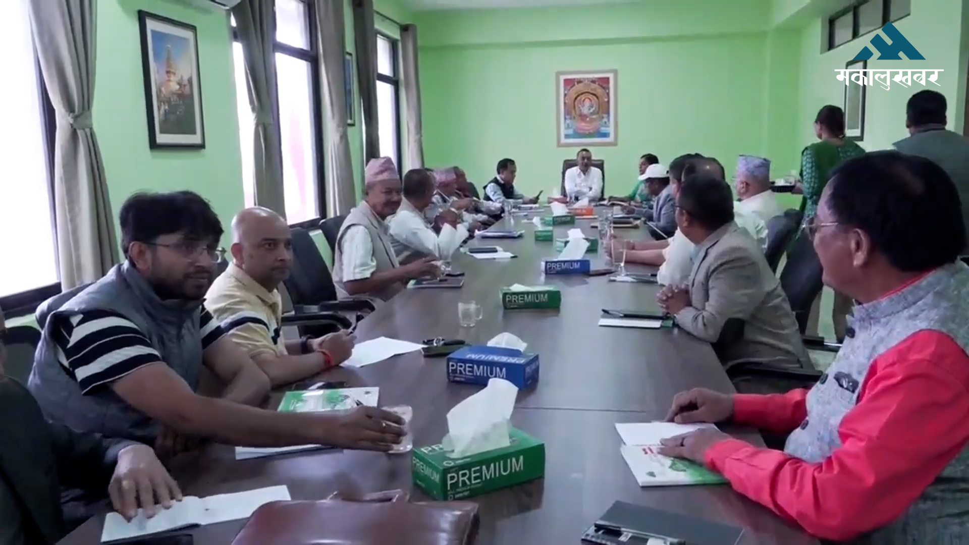 प्रदेश सभापति र मुख्यमन्त्रीहरुसँग काँग्रेसको छलफल
